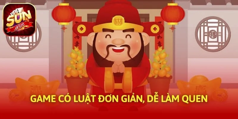 Game có luật đơn giản, dễ làm quen