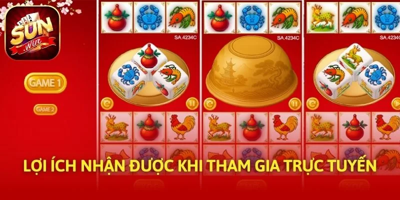 Lợi ích nhận được khi tham gia trực tuyến